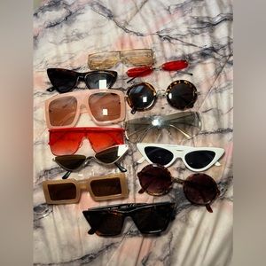 12 Trendy Sunglasses For Sale- Multipack